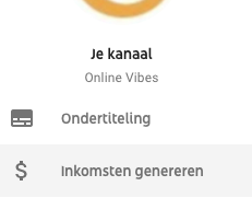 imkosten genereren met youtube