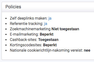 Tradetracker voorwaarden adverteerder