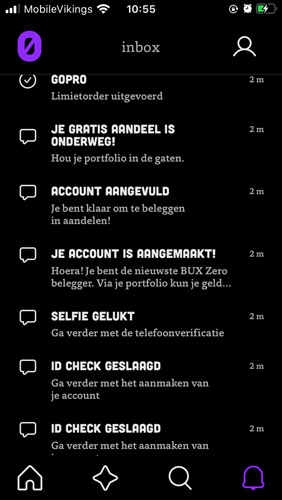 Bux zero aanmelden, id check, gratis aandeel, limietorder