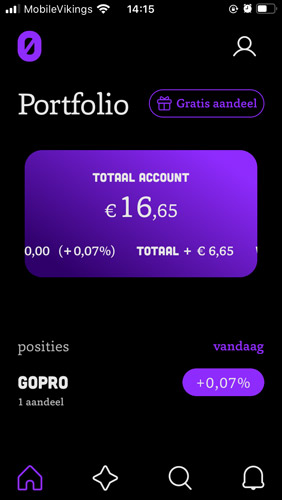 Portfolio bux zero