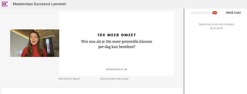 Bouw een succesvol bedrijf - Nowherdays - review - masterclasses
