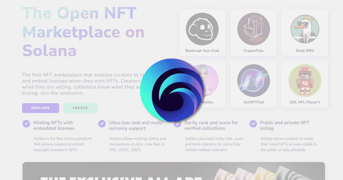 NFT kopen op Solsea (Solana)