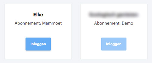 Switchen tussen meerder accounts bij Enormail